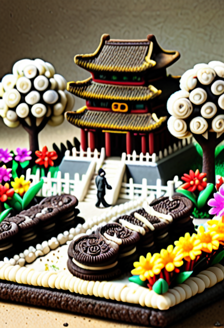 奶油夹心饼干XL/奥利奥画风LoRA