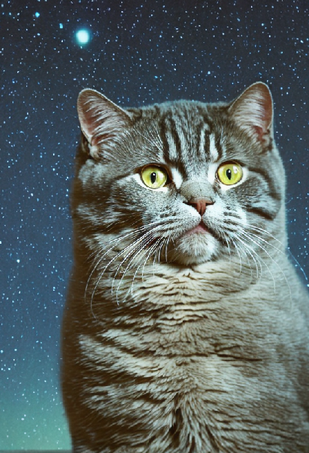 太空猫Space Cat动物LoRA模型下载