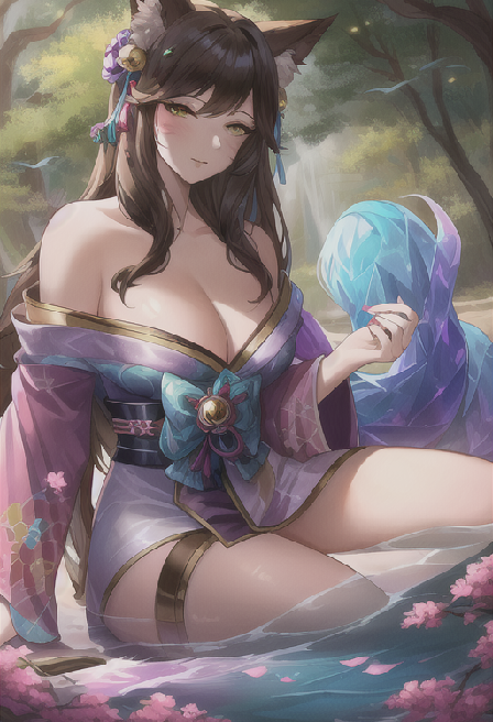 《英雄联盟》九尾妖狐阿璃LoRA模型下载