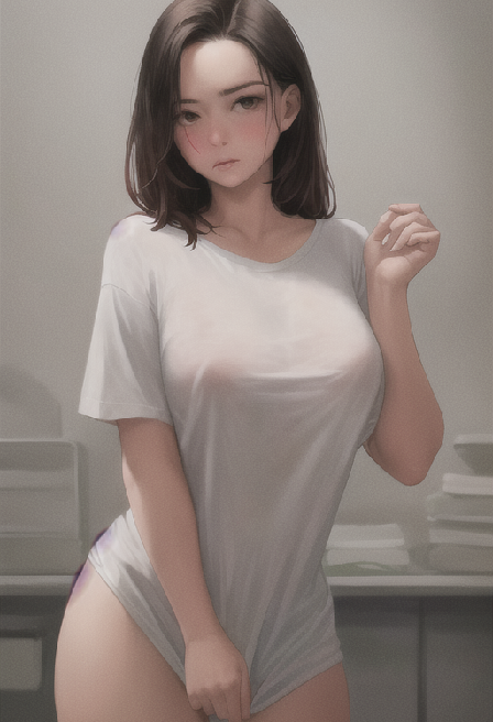 衬衫拖拽姿势LoRA模型下载