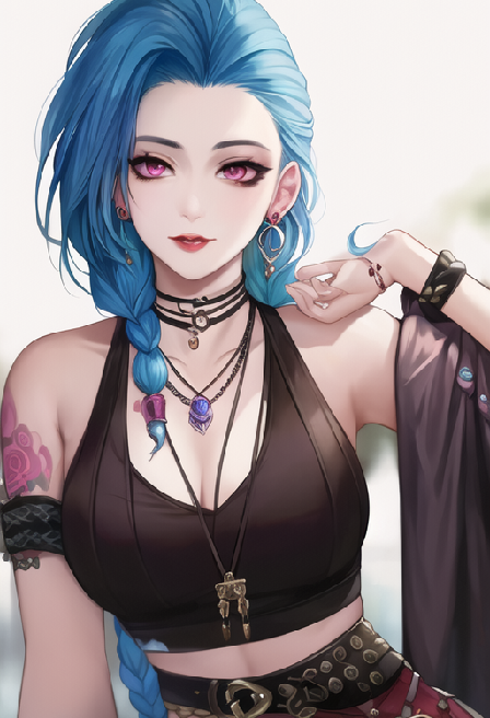《英雄联盟》金克丝LoRA模型下载