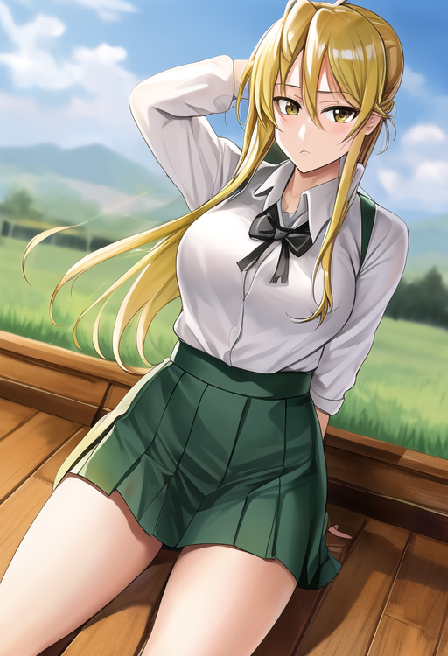 《学园默示录》佐藤霄吉画风LoRA模型